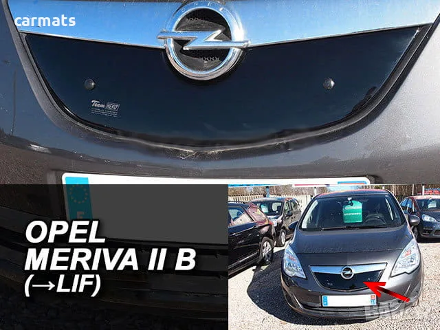 Зимен дефлектор (протектор) за решетка HЕКО за Opel Meriva (2010-2014)