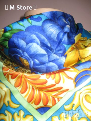 Дамски копринен шал, снимка 2 - Шалове - 40344504