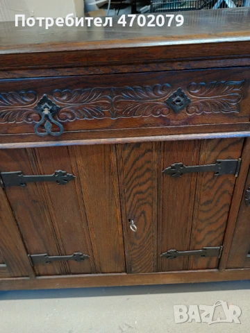 Старинен шкаф, снимка 2 - Шкафове - 53022382