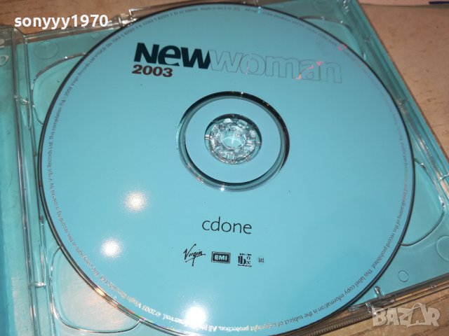 NEW WOMAN 2003 CD X2 ORIGINAL 2303231128, снимка 8 - CD дискове - 40106403