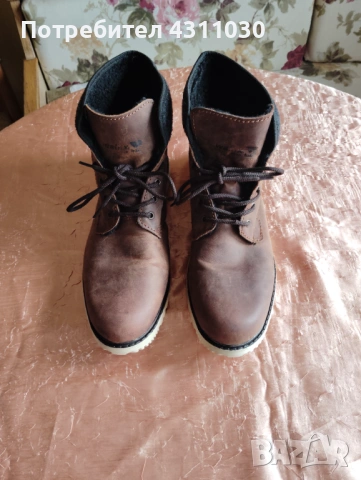 Мъжки боти естествена кожа 45 номер, снимка 2 - Мъжки боти - 53416553