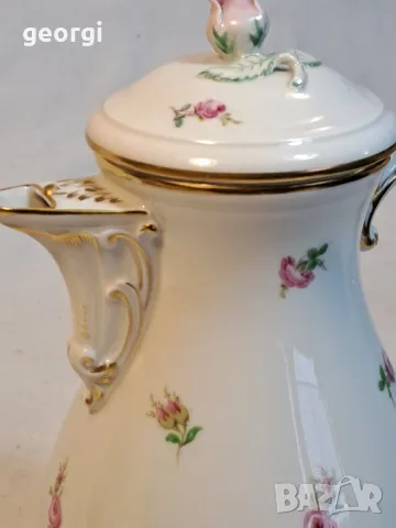 Порцеланов чайник Meissen , снимка 6 - Сервизи - 49117225