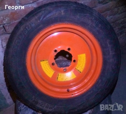 Оригинална резервна джанта за Фероза и три броя гуми 205/70/15, снимка 1 - Гуми и джанти - 35958056