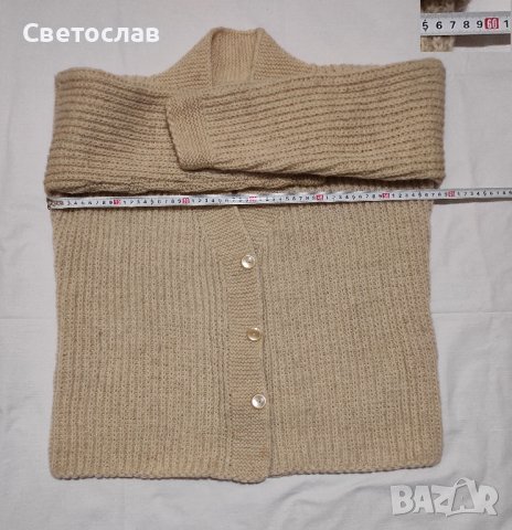 Вълнени Жилетки домашно плетени, снимка 3 - Жилетки - 40217367