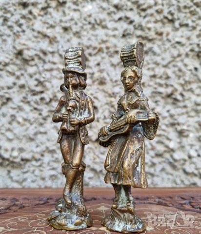 Винтидж Бронзови Музиканти Белгия- "1930г", снимка 3 - Колекции - 40007257