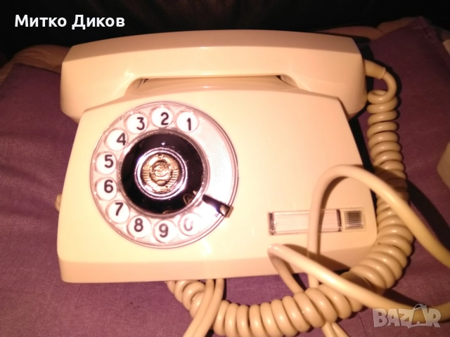 Стационарен телефон КГБ модел VEF STA-2,СССР Вертушка 1983г. нов, снимка 3 - Други - 52905002