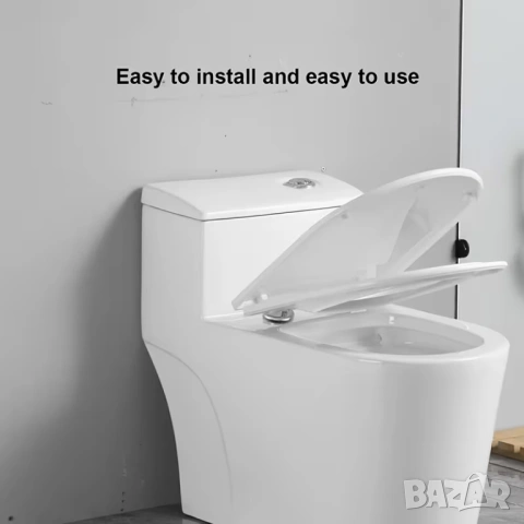 Комплект Метални Панти за Тоалетна Чиния от Неръждаема Стомана – Пълен Монтажен Комплект, снимка 5 - Други стоки за дома - 53641952