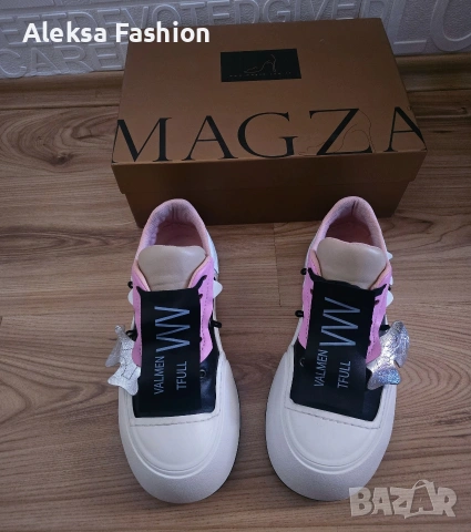 Massimo Zardi дамски маратонки естествена кожа , снимка 5 - Кецове - 53773798