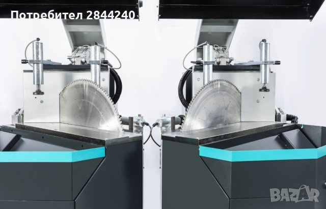 Двуглав циркуляр за рязане с 5 контролирани оси за алуминий, PVC профили Yilmaz, снимка 11 - Циркуляри - 39563894