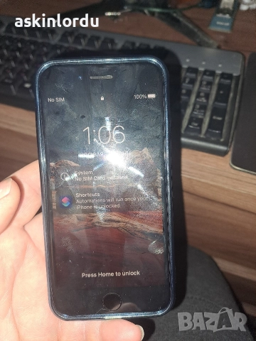 Apple iPhone 7 128GB - iCloud заключен като нов, снимка 2 - Apple iPhone - 52925770