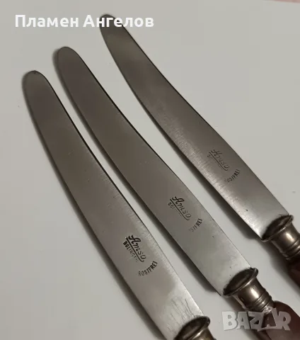 Винтидж ножове Amso-Solingen Rostfrei -3броя., снимка 4 - Ножове - 56135196