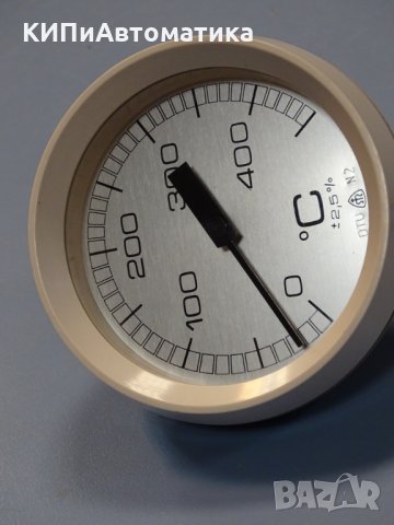 биметален термометър радиален тип ф100 L250, снимка 3 - Резервни части за машини - 34640707
