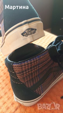 VANS Високи кецове, снимка 5 - Детски обувки - 39335273