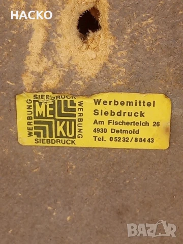 Стара Немска Реклама на БИРА Внос от Германия , снимка 5 - Антикварни и старинни предмети - 50772968