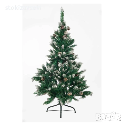 Изкуствена коледна елха, 120 см, снимка 1