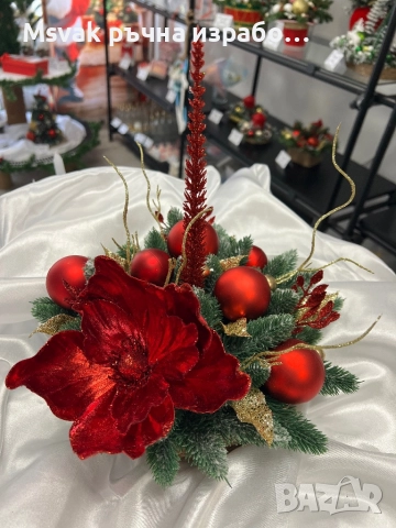 Коледна декорация, снимка 3 - Коледни подаръци - 52664928