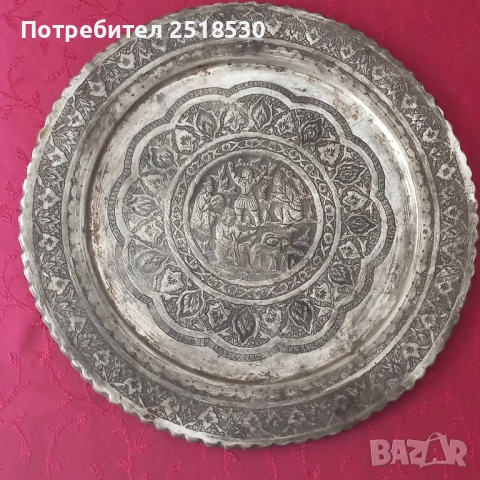 Голямо старинно пано ръчна изработка 