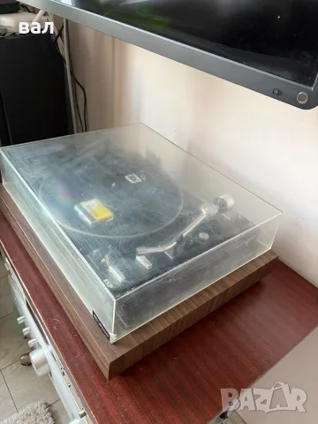 Грамофон ISP SD‑5000 • Direct Drive • Shure DM101MG • Нова игла • Два капака, снимка 2 - Грамофони - 55752969