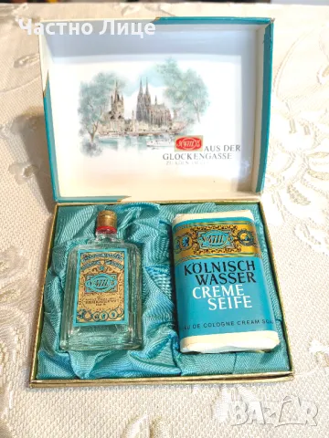 Оригинален Vintage No.4711 Комплект Истинска Кьолнска Вода Одеколон 100 ml и сапун