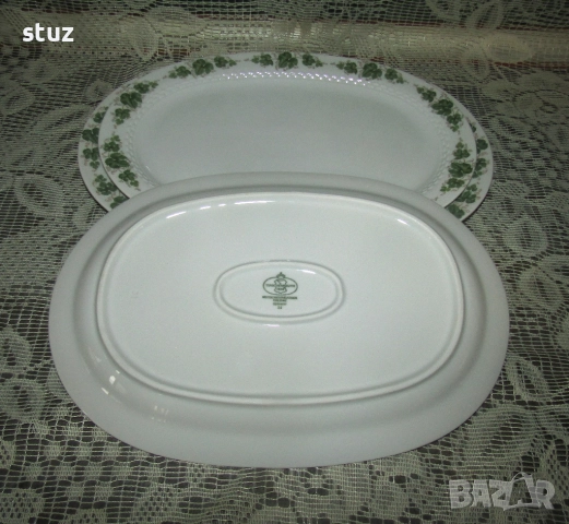 Немски порцеланови плата, овали, 2 размера, снимка 7 - Чинии - 50929305
