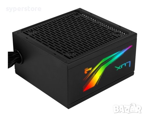 Захранване за настолен компютър AeroCool Lux RGB 550W ATX 