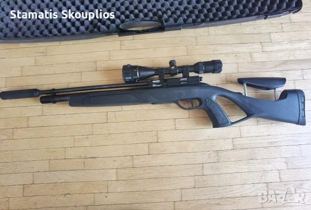 GAMO COYOTE PCP 40 J с всички възможни аксесоари, снимка 2 - Въздушно оръжие - 55970362