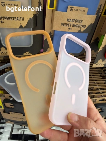 iPhone 17,iPhone 17 Pro,iPhone 17 Pro Max матиран силикон с MAGSAFE, снимка 4 - Калъфи, кейсове - 53238065