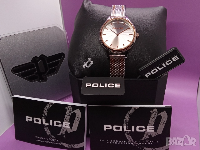 Дамски стоманен часовник Police като нов