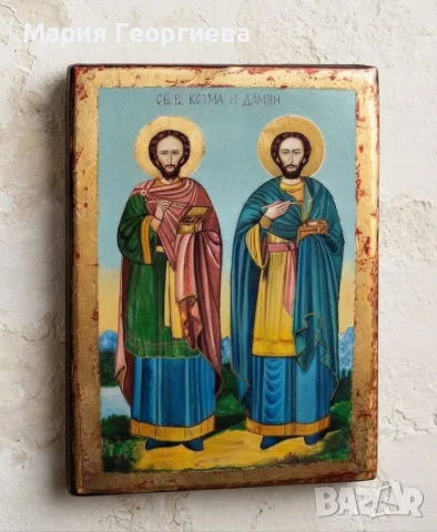  икони 5 бр. Рисувани от мен  , снимка 3 - Икони - 32913222