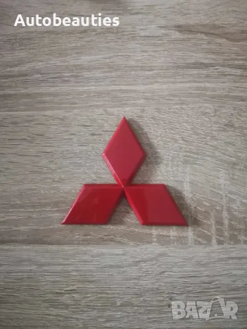 червено лого Mitsubishi 11.5 см, снимка 4 - Аксесоари и консумативи - 49989703