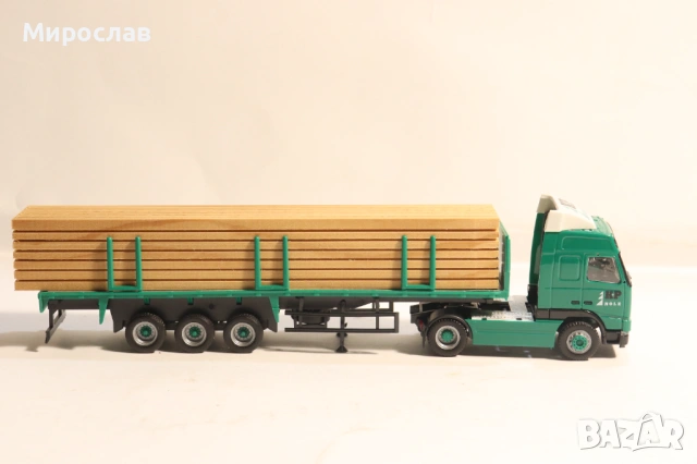 HERPA H0 1/87 VOLVO КАМИОН МОДЕЛ ИГРАЧКА ВЛЕКАЧ TIR, снимка 8 - Колекции - 53764037