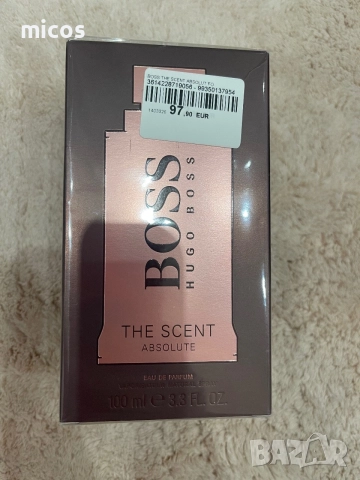 The Scent Absolute,Hugo Boss,мъжки парфюм EDP, 100 ml, снимка 5 - Мъжки парфюми - 55803688