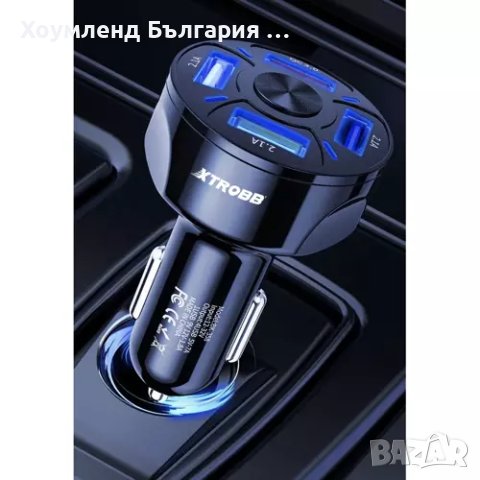Зарядно за кола 4в1 за бързо презареждане, снимка 4 - Аксесоари и консумативи - 41141708
