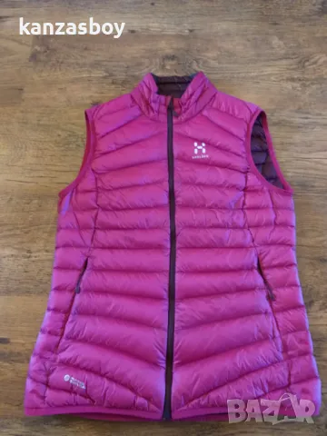 Haglöfs Gilet Essens III Down W - дамски пухен елек S, снимка 3 - Елеци - 48030869