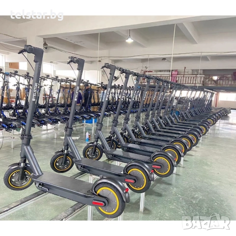 Сгъваема електрическа тротинетка TELSTAR MAX G30 – 10" / 36V 12Ah / 550W със задно предаване и гуми , снимка 8 - Мотоциклети и мототехника - 52429492