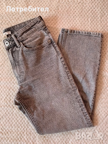 Сиви дънки H&M, снимка 3 - Дънки - 53744210