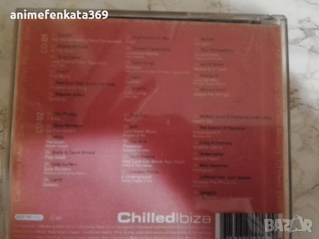 Chilled Ibiza  2 CD 2000 година, снимка 3 - CD дискове - 52474430