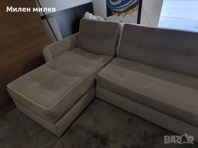 продавам ъглов диван разтегателен