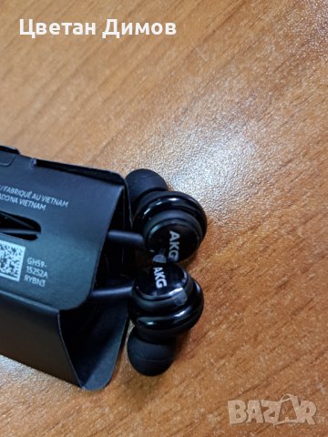 Оригинални слушалки на Samsung AKG usb-c, снимка 2 - Слушалки, hands-free - 40291655