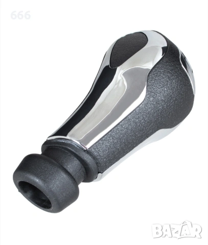 Топка за скоростен лост, M MODECAR, черна + ярък хром, 5 скорости + R, за Citroen и Peugeot, снимка 6 - Аксесоари и консумативи - 53297511