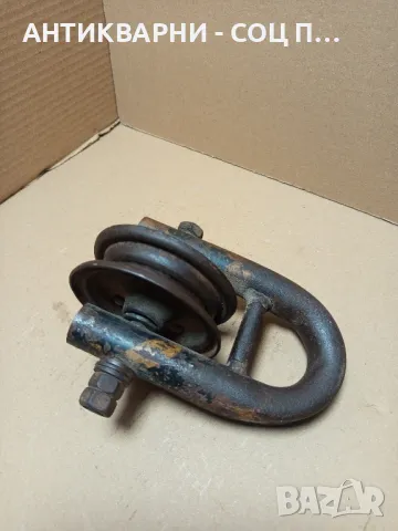 Стара Метална Макара За Строителство., снимка 2 - Антикварни и старинни предмети - 50290908