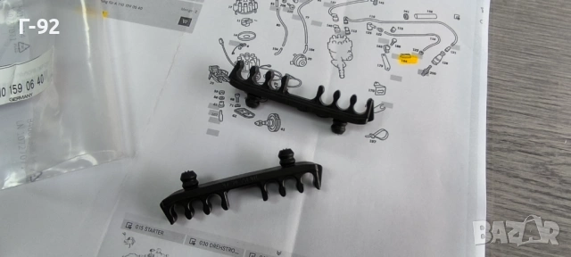 A1101590640**NEU**MERCEDES-BENZ**ДЪРЖАЧ ЗА КАБЕЛИТЕ НА ЗАПАЛВАНЕТО**, снимка 4 - Части - 53602845