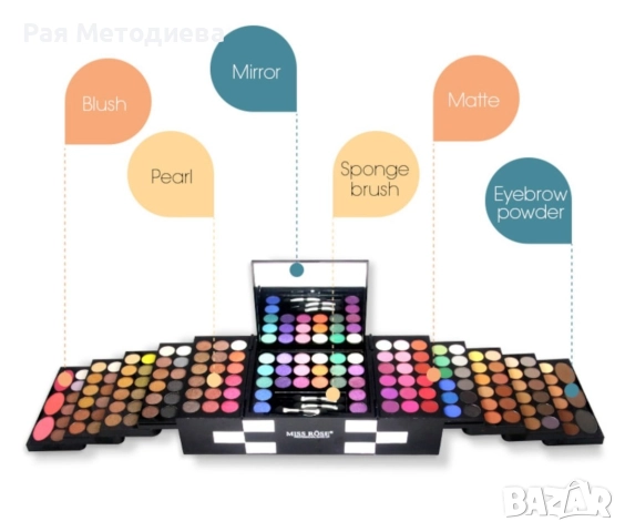 професионален комплект от 148 части , снимка 3 - Подаръци за жени - 52818602