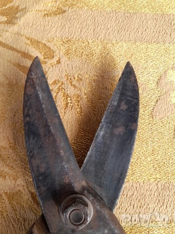 Стара ножица за ламарина , снимка 12 - Колекции - 44480185