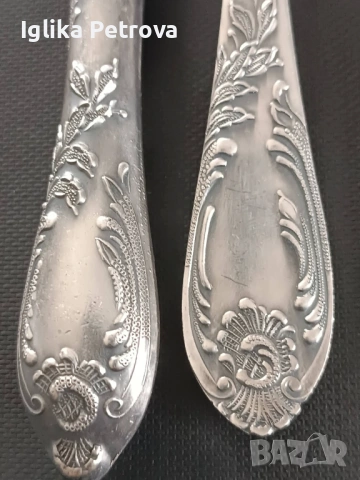 Нови,посребрени,руски прибори, снимка 15 - Антикварни и старинни предмети - 53023623