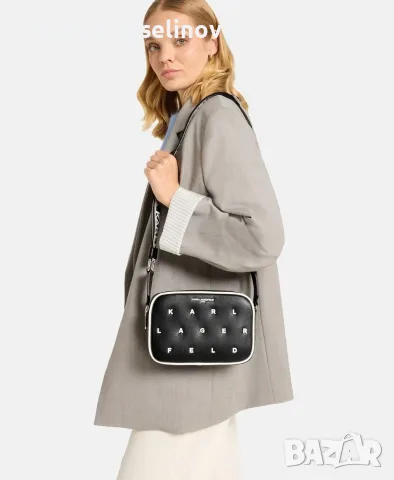 Чисто нова дамска чанта Karl Lagerfeld Cross-body bag, снимка 5 - Чанти - 56039642