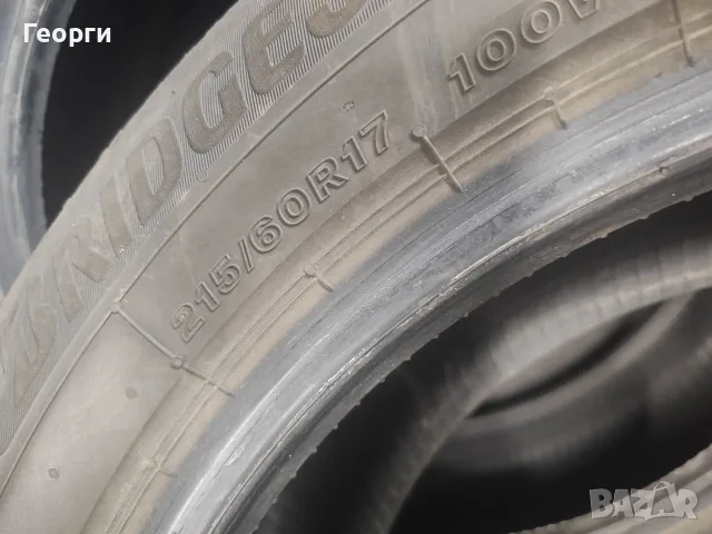 2бр.зимни гуми 215/60/17 Bridgestone, снимка 7 - Гуми и джанти - 56154493