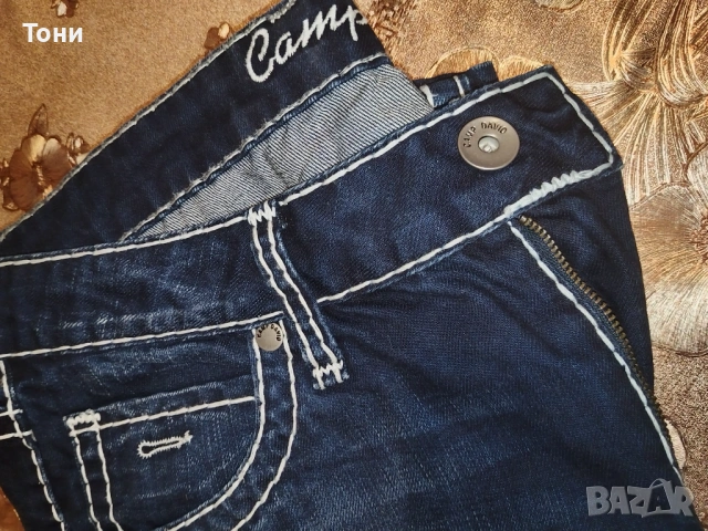 CAMP DAVID Оригинал Нови Мъжки Маркови Дънки L , снимка 12 - Дънки - 53448968