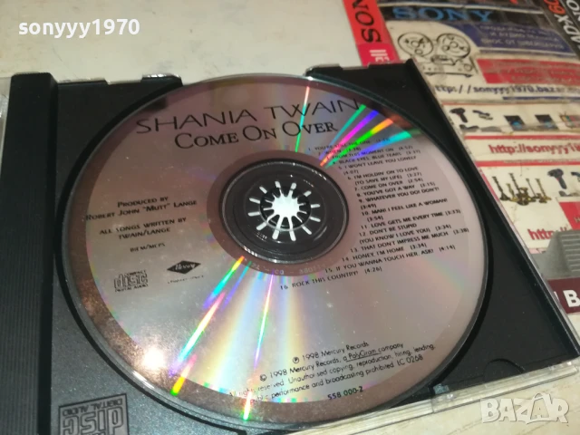 SHANIA TWAIN CD 1308251652, снимка 2 - CD дискове - 51355468