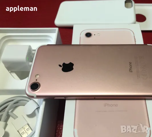 Apple iPhone 7 32Gb Rose gold Фабрично отключен, снимка 4 - Apple iPhone - 49573220
